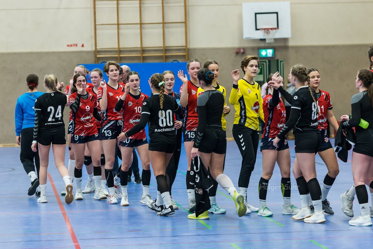 Bild 232 - B-Juniorinnen SG HH Nord - SV Henstedt Ulzburg : Ergebnis: 23:22